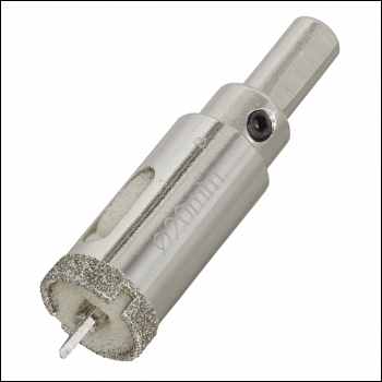 Sealey DHS20 Electroplated Diamond Hole Saw 20mm