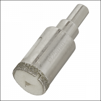 Sealey DHS25 Electroplated Diamond Hole Saw 25mm