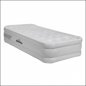 Sealey DL144 Dellonda Raised Air Bed with Removable Electric Pump & Storage Bag - Single