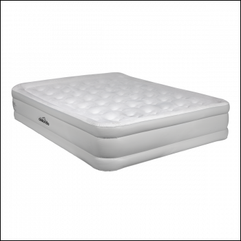 Sealey DL145 Dellonda Raised Air Bed with Removable Electric Pump & Storage Bag - Queen