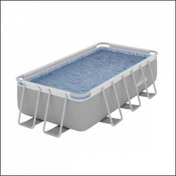 Sealey DL21 Dellonda Deluxe Steel Frame Swimming Pool with Filter Pump 13ft