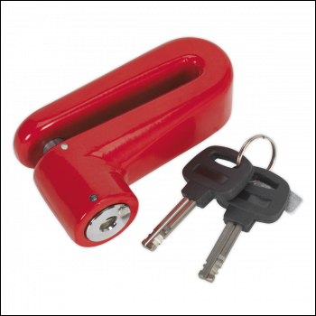 Sealey DL503 Motorcycle Disc Brake Lock 10mm