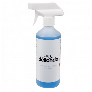 Sealey DL61 Dellonda Universal Instant Cartridge Filter Cleaner for Hot Tubs/Spas & Swimming Pools 500ml