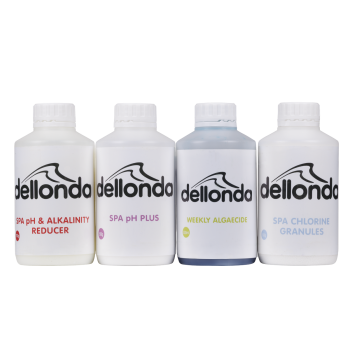 Sealey DL63 Dellonda Swimming Pool Starter Kit - Chlorine, pH Increaser, pH Reducer & Algaecide