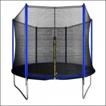 Sealey DL68 Dellonda Heavy-Duty Outdoor Trampoline with Safety Enclosure Net 10ft