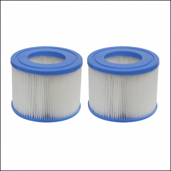 Sealey DL79 Dellonda Hot Tub/Spa Filter Cartridge - Pack of 2