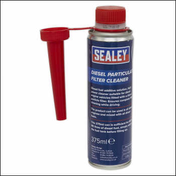 Sealey DPFPC375 DPF Diesel Particulate Filter Cleaner 375ml