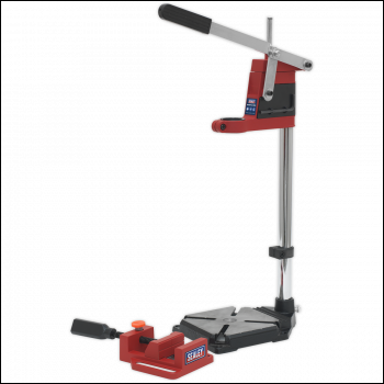 Sealey DS01 Drill Stand with Cast Iron Base 500mm & Vice 65mm
