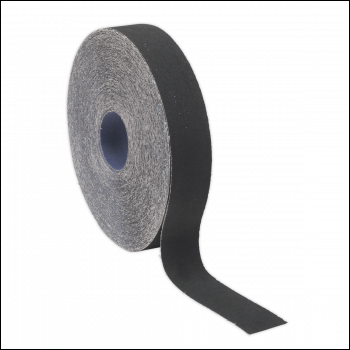 Sealey ER2550150 Emery Roll 150Grit 25mm x 50m - Blue Twill