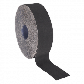 Sealey ER505040 Emery Roll 40Grit 50mm x 50m - Blue Twill