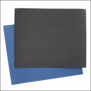 Sealey ES2328120 Emery Sheet Blue Twill 230 x 280mm 120Grit Pack of 25