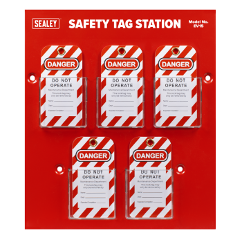 Sealey EV15 Safety Tag Station