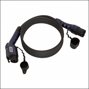Sealey EVCC1216 EV Charging Cable Type 1 to Type 2 16A (3.7KW) 5m