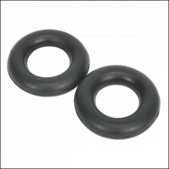 Sealey EX04 Exhaust Mounting Rubbers L59 x W59 x D13.5 - Pack of 2