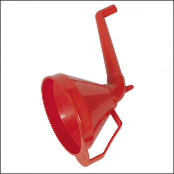 Sealey F16 Funnel with Fixed Offset Spout & Filter Medium Ø160mm