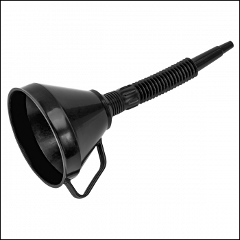 Sealey F6 Flexible Spout Funnel with Filter 160mm