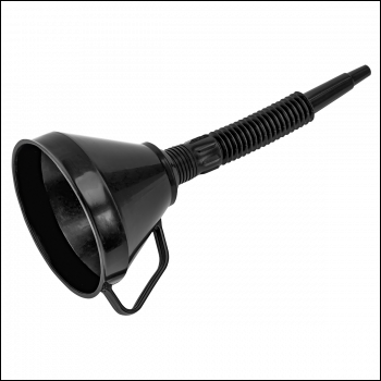 Sealey F6 Funnel with Flexible Spout & Filter Ø160mm