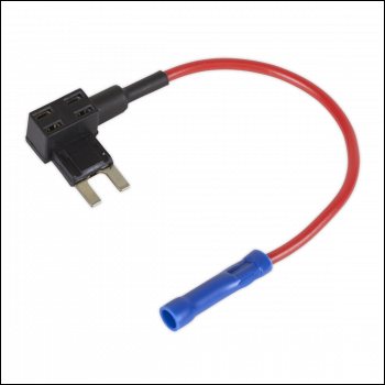 Sealey FHLMIN15 Accessory Circuit MINI Fuse Holder Link 15A - Pack of 2