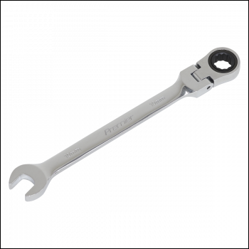 Sealey FHRCW10 Premier Flexi-Head Ratchet Combination Spanner 10mm