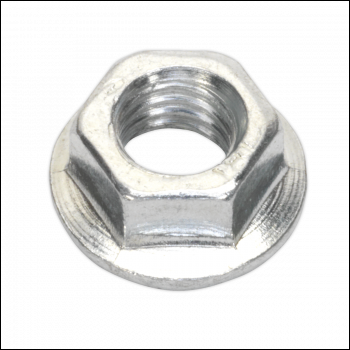 Sealey FN5 Zinc Plated Serrated Flange Nut M5 - Pack of 100