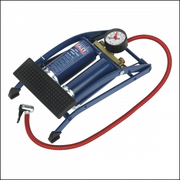 Sealey FP2 Twin Barrel Foot Pump