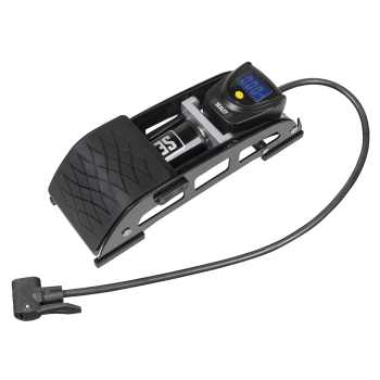 Sealey FP8D Single Barrel Digital Foot Pump