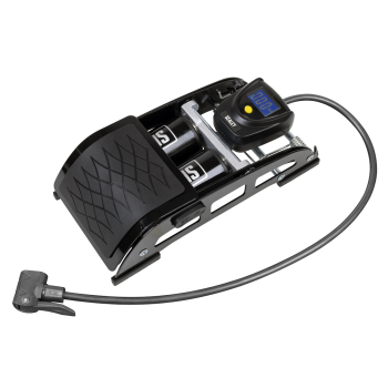 Sealey FP9D Twin Barrel Digital Foot Pump