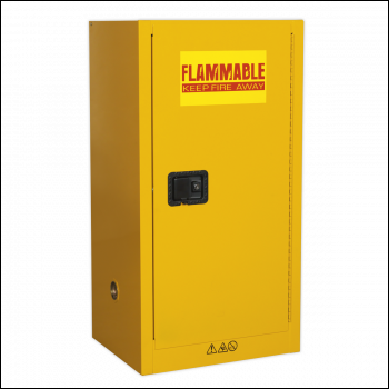 Sealey FSC08 Flammables Storage Cabinet 585 x 460 x 1120mm