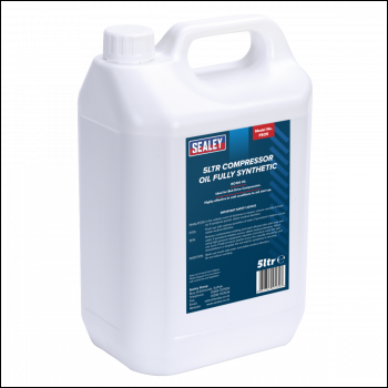 Sealey FSO5 Compressor Oil Fully Synthetic 5L