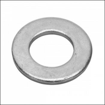 Sealey FWA1428 Zinc Plated Form A Flat Washer M14 x 28mm, DIN 125 - Pack of 50