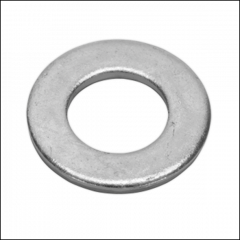 Sealey FWA1428 Flat Washer DIN 125 M14 x 28mm Form A Zinc Pack of 50