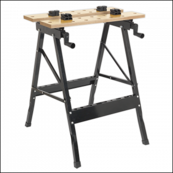 Sealey FWB1 Folding Workbench 235mm Capacity