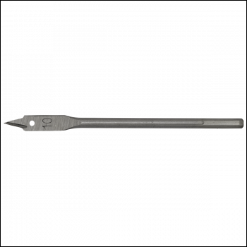 Sealey FWB10 Worksafe® Flat Wood Drill Bit 10mm x 152mm