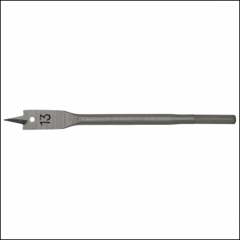 Sealey FWB13 Worksafe® Flat Wood Drill Bit 13mm x 152mm