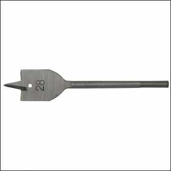 Sealey FWB28 Worksafe® Flat Wood Drill Bit 28mm x 152mm