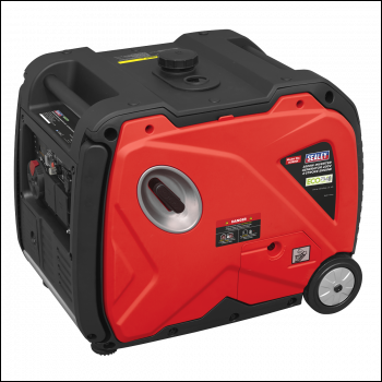 Sealey G3500I 3500W Inverter Generator 4-Stroke Engine 230V