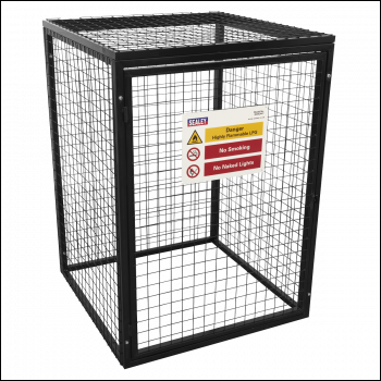 Sealey GCSC447 Gas Cylinder Safety Cage - 4 x 47kg