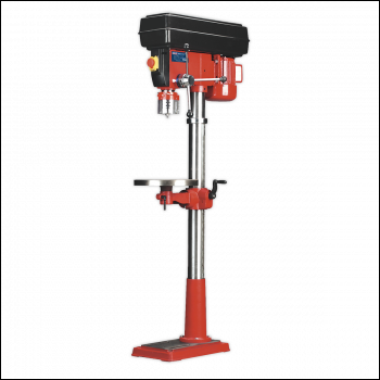 Sealey GDM200F/VS Pillar Drill Floor Variable Speed 1630mm Height 650W/230V