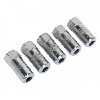 Sealey GGE5 4-Jaw Heavy-Duty Hydraulic Connector 1/8 inch BSP - Pack of 5