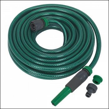 Sealey GH15R/12 Water Hose 15m with Fittings