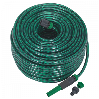 Sealey GH80R Water Hose 80m with Fittings