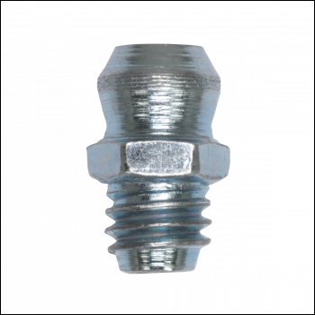 Sealey GNM19 Straight Grease Nipple 6 x 1mm - Pack of 25