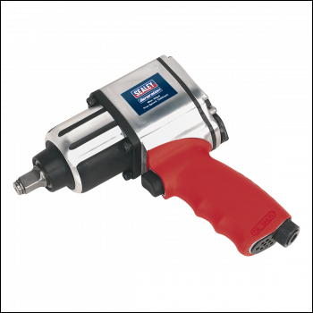 Sealey GSA02 Air Impact Wrench 1/2 inch Sq Drive - Twin Hammer