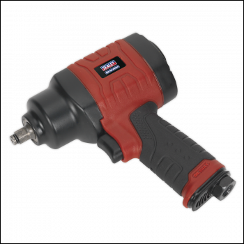 Sealey GSA6000 Generation Composite Twin Hammer Air Impact Wrench 3/8 inch Sq Drive