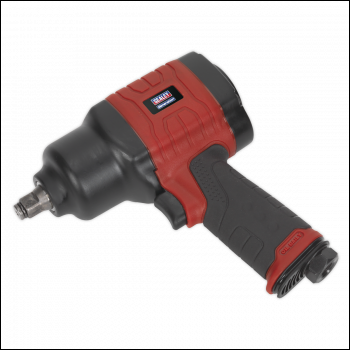Sealey GSA6002 Generation Composite Twin Hammer Air Impact Wrench 1/2 inch Sq Drive