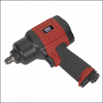 Sealey GSA6002 Composite Air Impact Wrench 1/2 inch Sq Drive - Twin Hammer