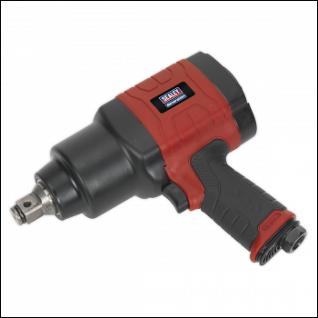 Sealey GSA6004 Generation Composite Twin Hammer Air Impact Wrench 3/4 inch Sq Drive