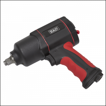 Sealey GSA6006 Generation Composite Twin Hammer Air Impact Wrench 1/2 inch Sq Drive