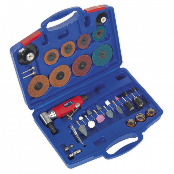 Sealey GSA674K Generation Air Angle Die Grinding/Sanding Kit 42pc