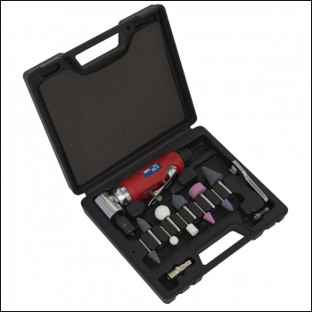Sealey GSA675 Generation 90° Angle Air Die Grinder Kit 15pc